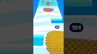Crowd Hamburger Food Run #27 #shorts #viral #games