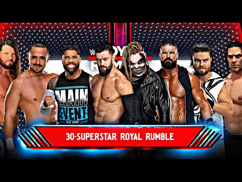 WWE 2025 Royal Rumble Match | PS5 4K Ultra Hd