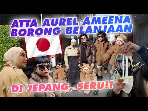 ATTA AUREL AMEENA BELANJA KULINERAN JEPANG, KALAP!!