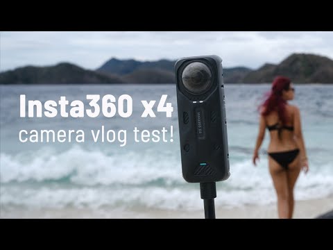 Insta360 X4 camera vlog test (8K 360 action camera WITH A SCREEN!)