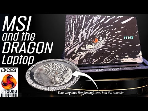 CES 2025: MSI Titan 18 HX Dragon Edition Norse Myth