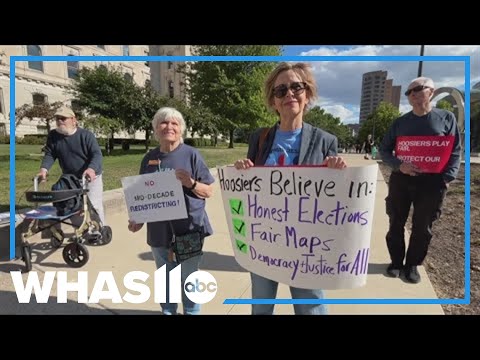 YouTube video thumbnail: Indiana Lawmakers Visit Washington D.C., Discuss Redistricting