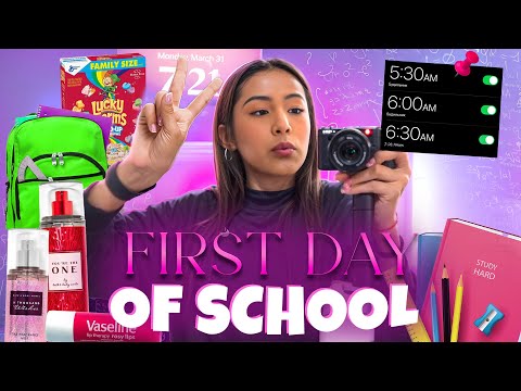 GET READY WITH ME FOR THE FIRST DAY OF SCHOOL *GRWM* (Vlog)