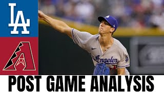 Dodgers vs. Diamondbacks: Post Game Analysis (12-4); WALKER BUEHLER DOMINATES!