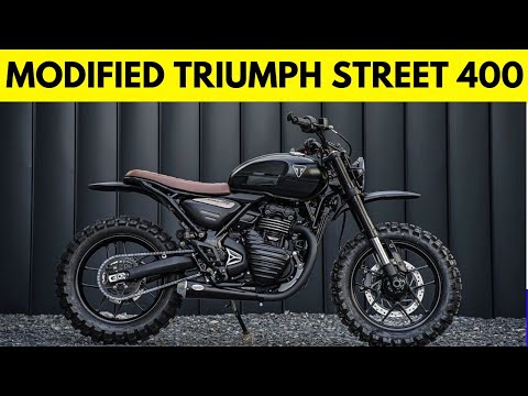 Triumph Street 400 modified By K Speed Customs (Thailand) modified triumph 400 motomahal