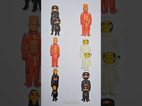 Italian Brainrot F1 Racing Driver Family Paper Matching Puzzle #italianbrainrot #trending