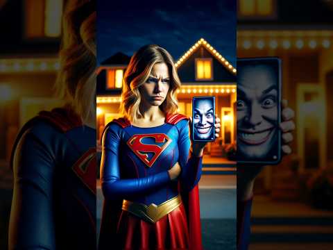Supergirl কে রাতে কে ফোনে ডিস্টার্ব করে। spiderman নাকি venom?  #shortsfeed #youtubeshorts #ai