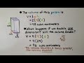 Volume and Dimensions of Prisms