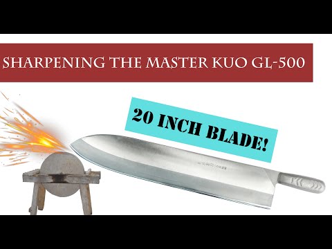 Master Kuo GL500 Taiwan Tuna Knife & BBQ Knife