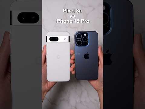 Pixel 8a vs iPhone 15 Pro Camera Comparison!