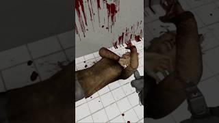 Only pistol blood trail #vr #gaming #shorts