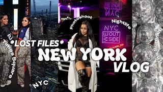 NEW YORK VLOG | Times Square, Photoshoot, Nightlife, Exploring the Streets of Queens & *lost files*