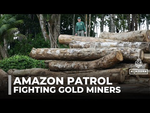 YouTube video thumbnail: Patrolling the Amazon Rainforest: Brazil's Environmental Agency Tackles Illegal Mining