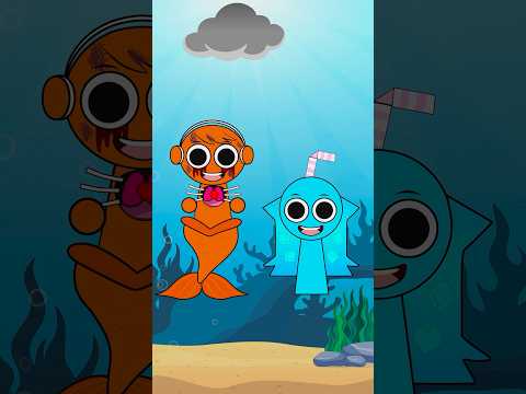 Incredibox Sprunki Sinner Edition: Assemble Cool As Ice Mermaid into horror version #sprunki