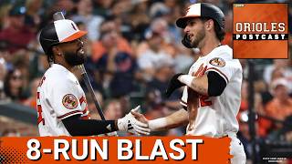 ORIOLES POSTCAST: Orioles ERUPT for 8-Run 3rd, Crush Cleveland Guardians 9-5 to Win Series!