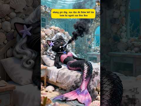 Giọt nước cứu mạng và quyết định xé nát trái tim của Mèo Trắng #ai #shorts #cat #cute #cutebaby