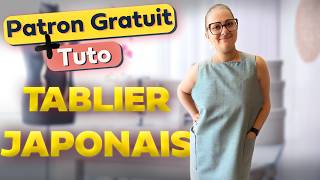 Tuto couture - Tablier Japonais Facile à Coudre + Patron Gratuit