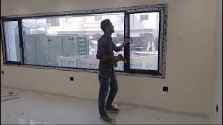 Long window installation