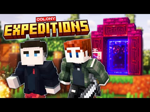 UNDER ATTACK! - Minecraft: Colony Expeditions Ep #1