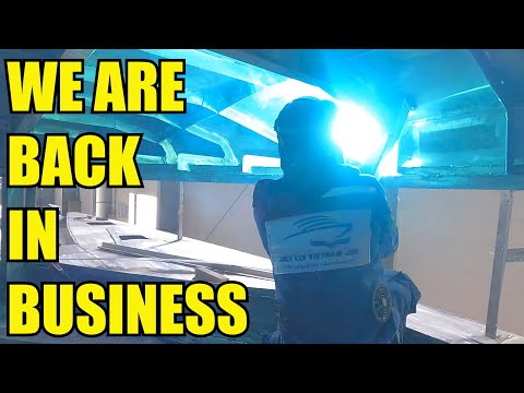 Ep. 57 The Boat Build starts up again - WE ARE BACK IN BUSINESS!