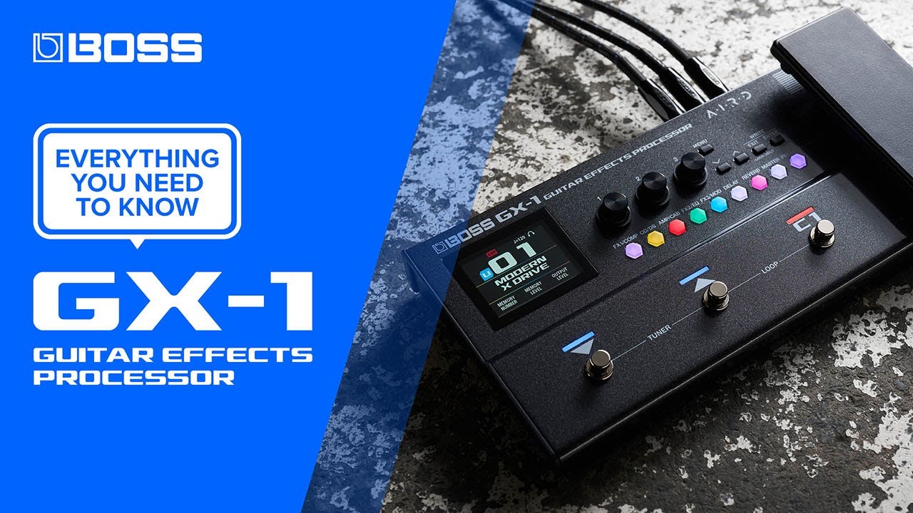Boss GX-1 - Video