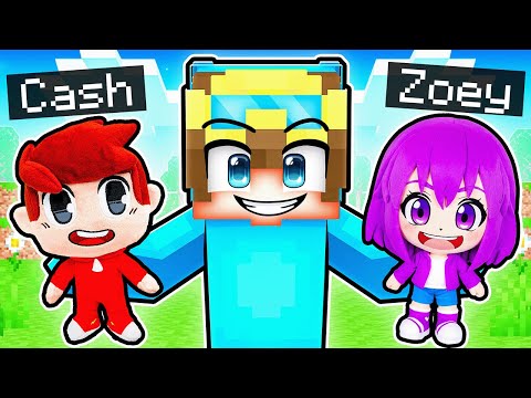 My Friends Turn Into PLUSHIES In Minecraft!