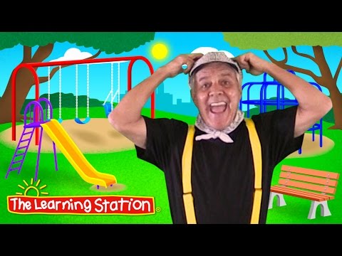 Head, Shoulders, Knees & Toes with Lyrics ♫ Kids Learning Songs ♫ Camp Song & Brain Breaks for Kids