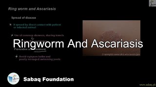 Ringworm And Ascariasis