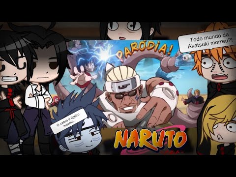 Akatsuki react O TRAMPO DO 8 CAUDAS| Naruto Shippuuden |(Voice Makers)Gacha Club