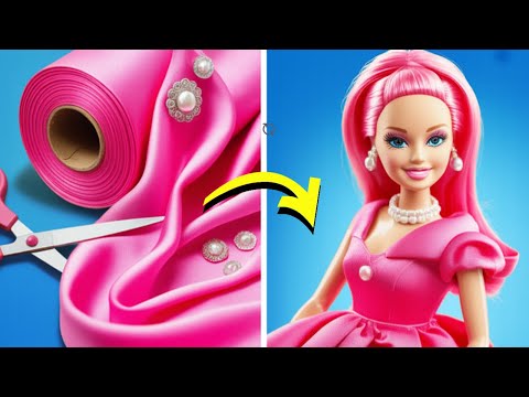 ZENGİN VS FAKİR DOLL BARBIE MAKYAJI 😍 Kolay Ebeveynlik Tüyoları ve El İşi Fikirleri