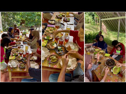 Liburan, kulineran bersama keluarga
