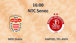 Hapoel Tel-Aviv - MFK Dukla BB