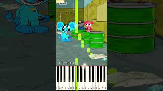 Bubba Bubbaphant Funny Birthday (Durple, Officer Gray, Phorny - Sprunki @PADLOTOON Piano Tutoriwl