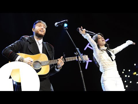 Camila Cabello and James Arthur - Say You Won&#39;t Let Go (Radio 1&#39;s Teen Awards 2017)