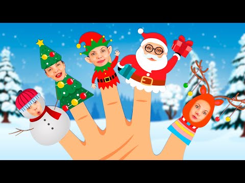 Christmas Finger Family and more Songs for Kids | Nursery Rhymes