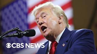YouTube video thumbnail: Trump Speaks at Georgia High School After Attending Dignified Transfer