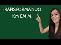 Conversão de Quilômetros para Metros