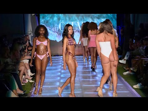 OCEANUS Bikini Runway Show @EXASHOWS @EXAMODELS Art Basel Miami