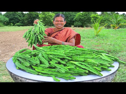 KALLI MULIYAN PAKODA | Crispy Kalli Pakoda Cooking in Village | Side Dish Recipes