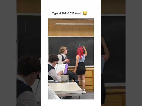 One guy fell inlove with his Teacher 👀. These trends were cute tho 😅 | Baby - Justin Bieber |
