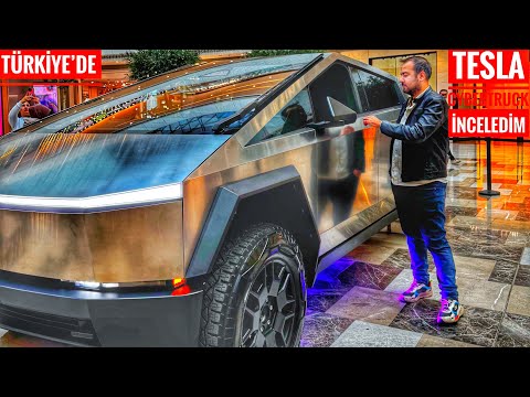 İLK KARŞILAŞMA!! | TESLA CYBERTRUCK TÜRKİYE’DE | EN DETAYLI İNCELEME | BU DÜNYA’YA AİT DEĞİL