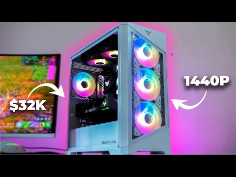 ¿Vale la pena gastar $32k en armar una PC para jugar en 2025? | Warzone, Fortnite, Warhammer y más