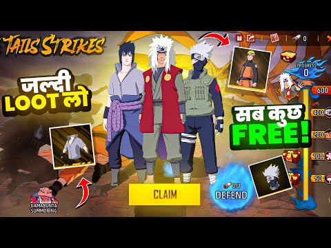 HOW TO COMPLETE NARUTO NEW EVENT || FREE FIRE NEW NARUTO EVENT || HOW TO CLAIM FREE BUNDLE IN NARUTO