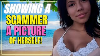 I Showed A Scammer Her OWN PHOTO & the Entire Call Center PANICKED!