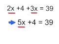 Solving Equations by Combining Like Terms