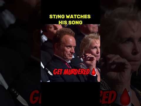 🔪 STING WATCHES HIS SONG GET MURDERED JOSE FELICIANOS🩸#thepolice #everybreathyoutake #sting