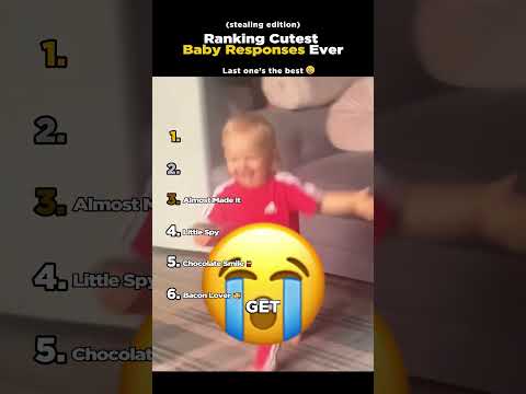 Ranking Cutest Baby Responses Ever (stealing edition)