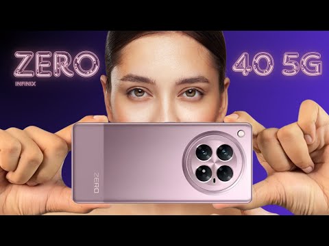 Infinix ZERO 40 5G Unboxing And First Look⚡4K@60fps (OIS), 144Hz AMOLED, Dimensity 8200 Ultimate.