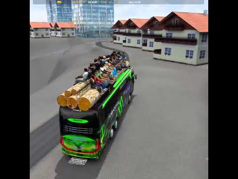dangerous journey over steep hills and deadly ravines - Euro Truck Simulator 2