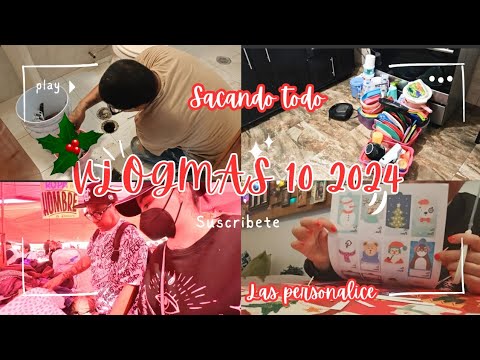 VLOGMAS 10 2024 🎄 HACIENDO ARREGLOS EN CASA 🏡 SARA DICE